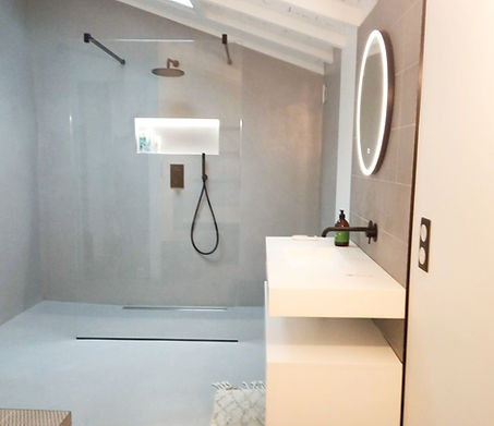 Salle de bain accessible - Architecture intérieureLyon