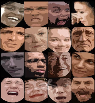 הבעת רגשות באמצעות הבעות פנים 