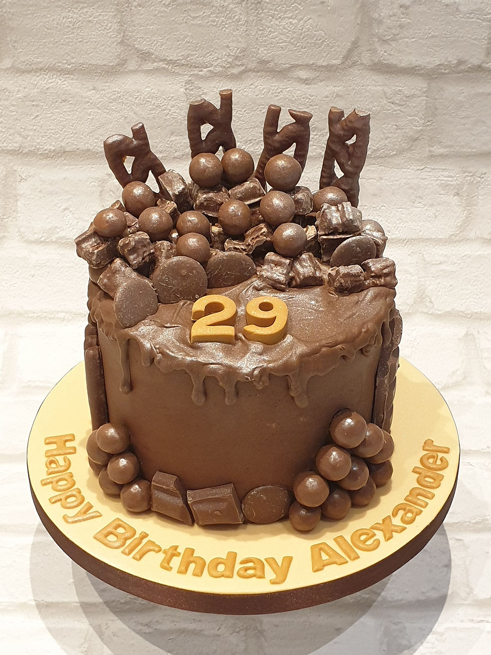Chocolate Explosion Celebration Cake