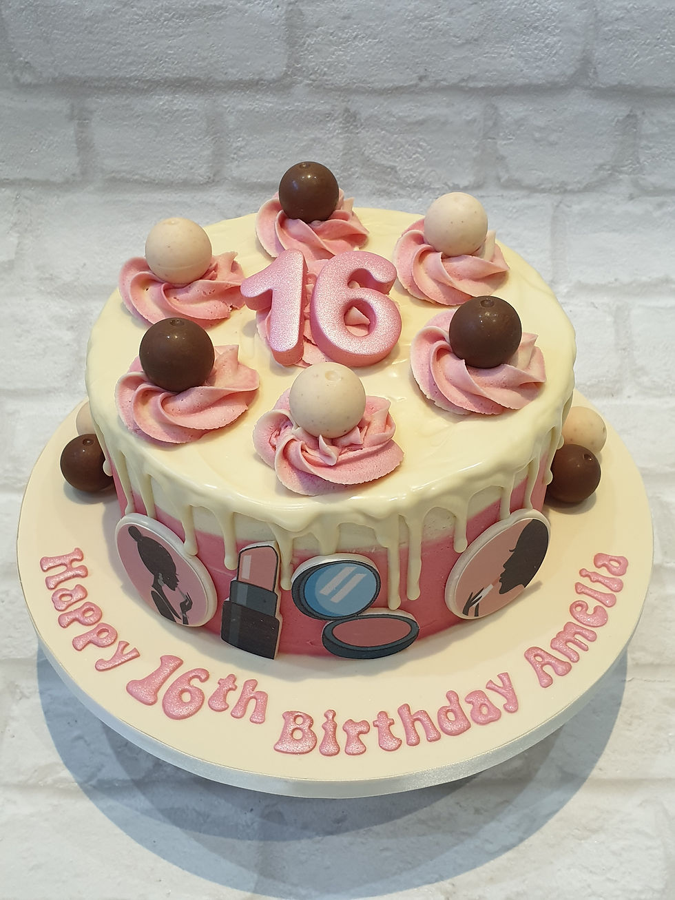Sweet 16th Birthday Cake