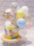 Balloon Themed Celebration Cake