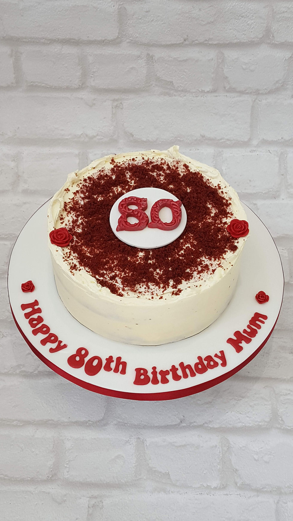 80th Celebration Cake