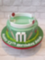 Cricket Birthday Cake