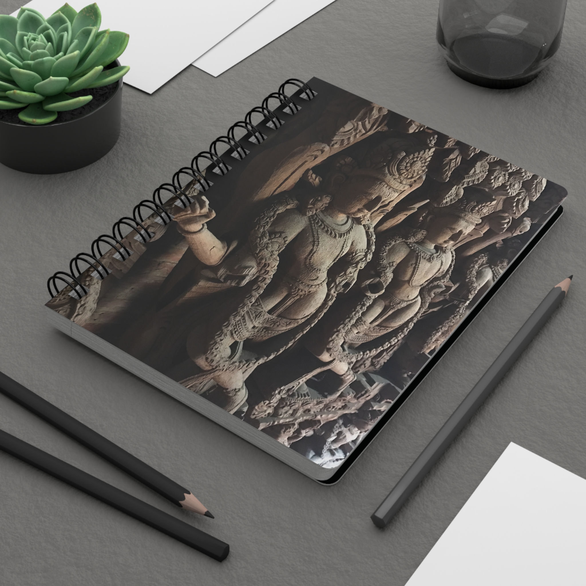 kathmandu spiral notebook