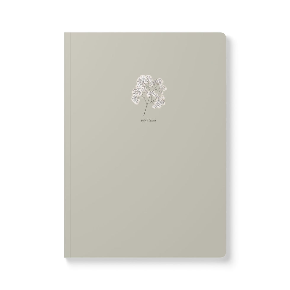 Baby's Breath Soft Cover Journal