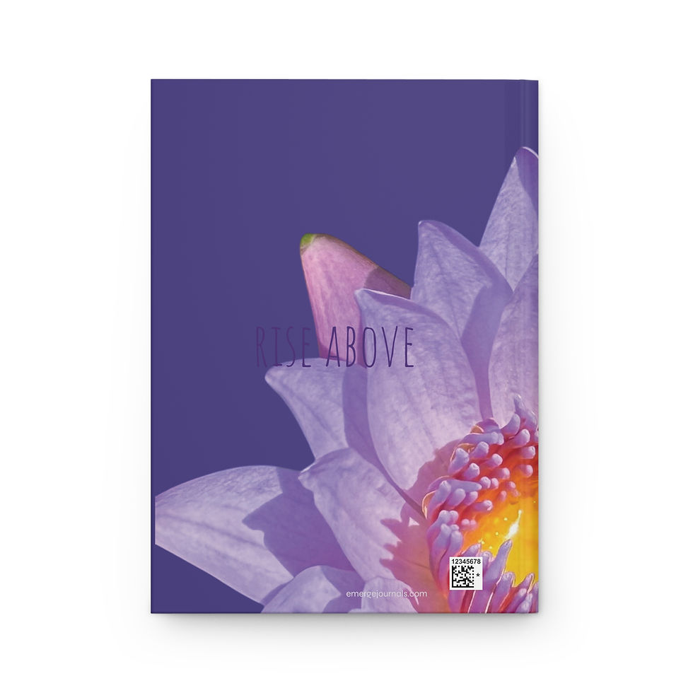 Thumbnail: lotus hardcover | dark purple