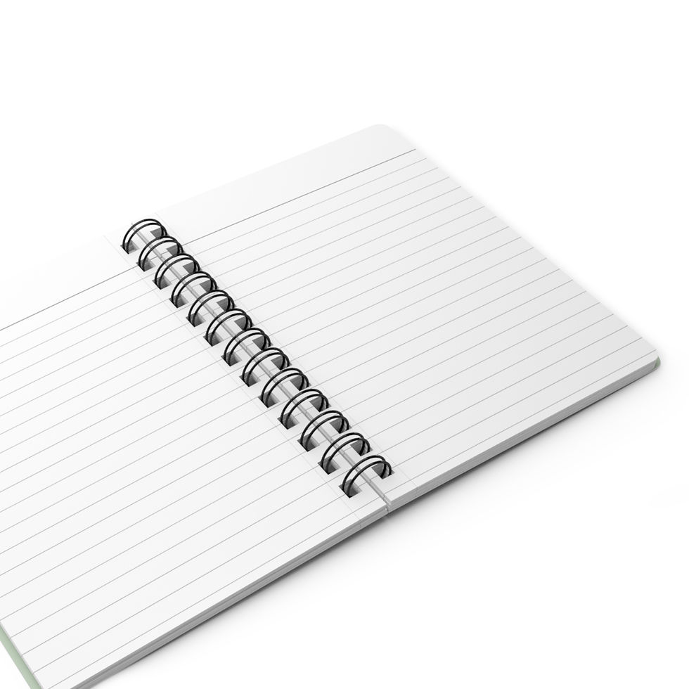 Thumbnail: rose spiral notebook