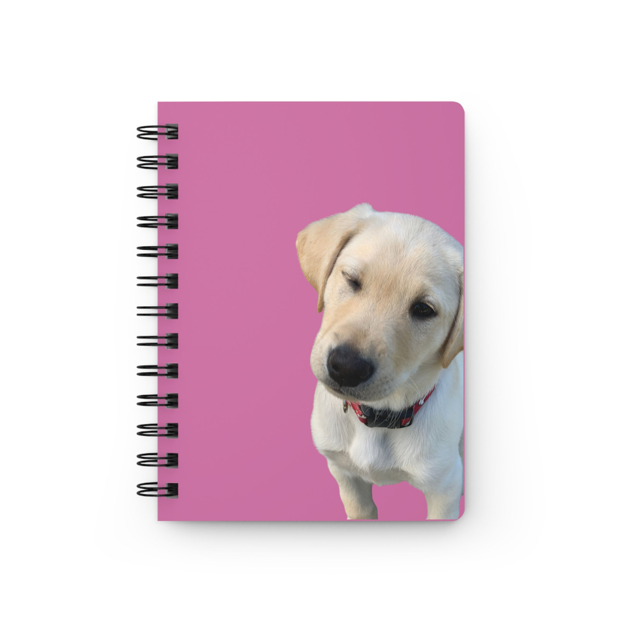 dog (lab puppy) spiral notebook | lab 