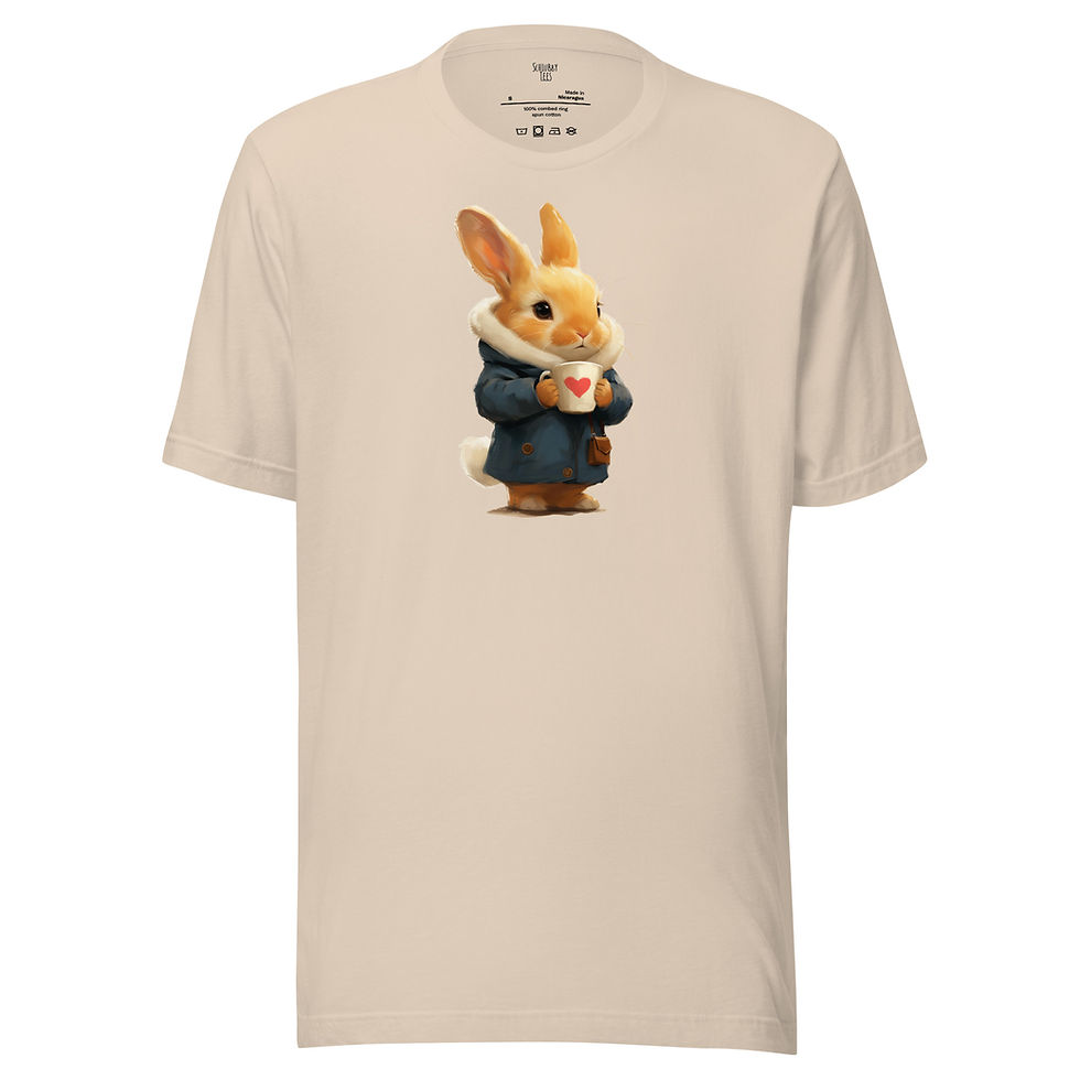 Thumbnail: Love Cup Bunny - Unisex
