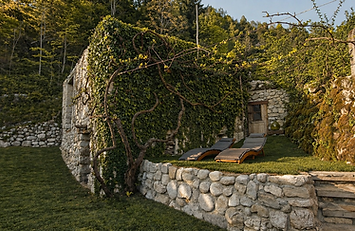 Courtyard garden in the back of Kajža 1920