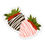 Thumbnail: Chocolate Strawberries Sticker 3x2in