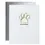 Thumbnail: I Am So Sorry - Sympathy Paw Print Paper Clip Card