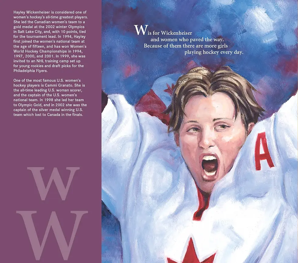 Thumbnail: Z Is For Zamboni: A Hockey Picture Book