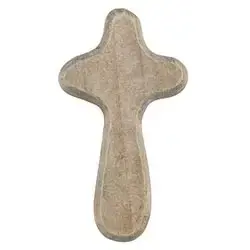 Grey Handheld Cross