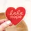 Thumbnail: Haha Nope Heart Sticker 2.75x2.5in.
