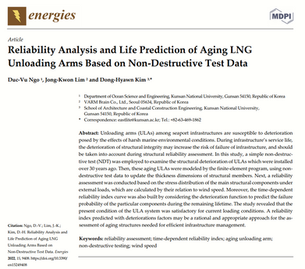 Ngo 등(2022) Reliability Analysis and Life Prediction of Aging LNG Unloading Arms....