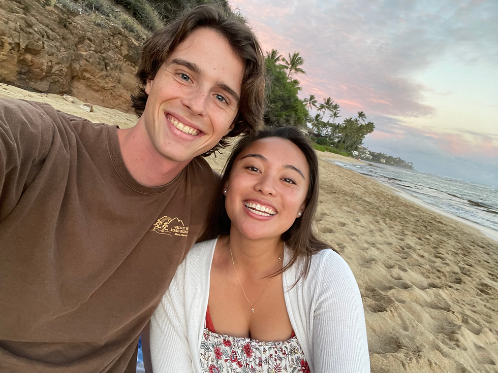 This photo is from our first date!