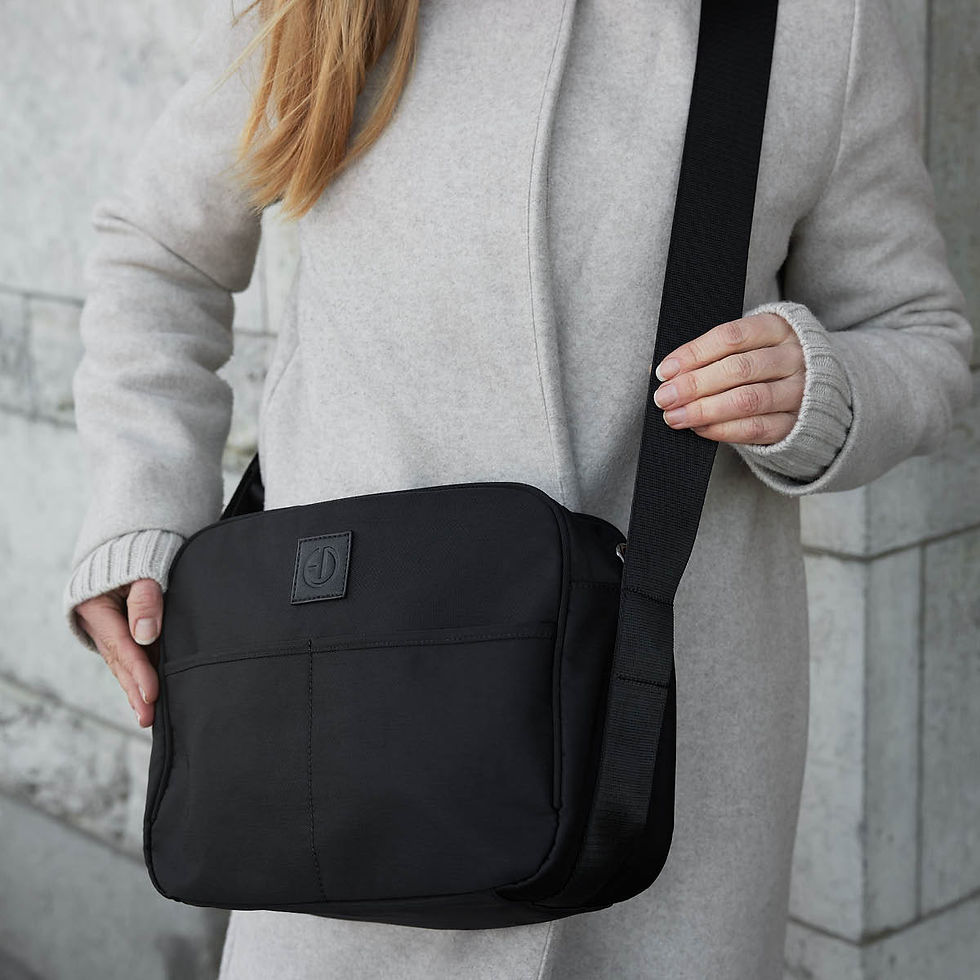 Miniatura: Přebalovací taška Crossbody - Black | Elodie Details 