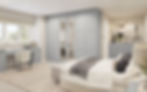 VERONA Dove Grey & Mirror Doors