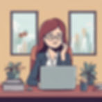 a business woman managing stress well.jpg