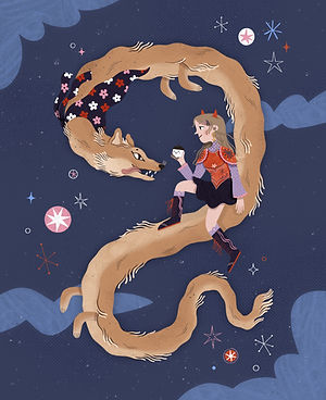 My version of DTIYS by @lunastorta_illustra