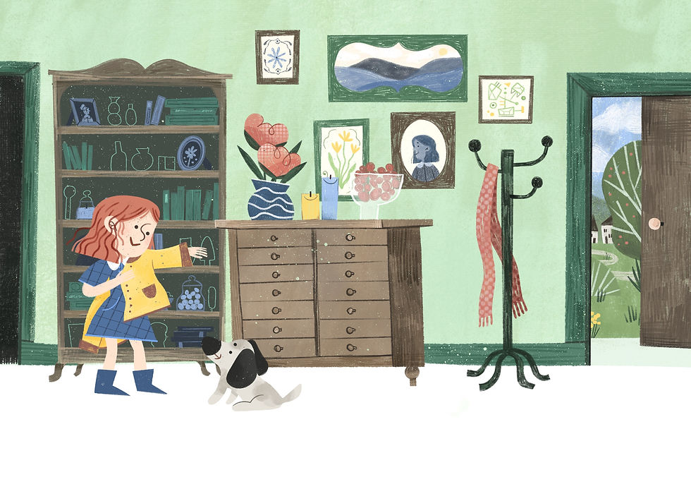 the adventures of Amelia and her dog Cooper