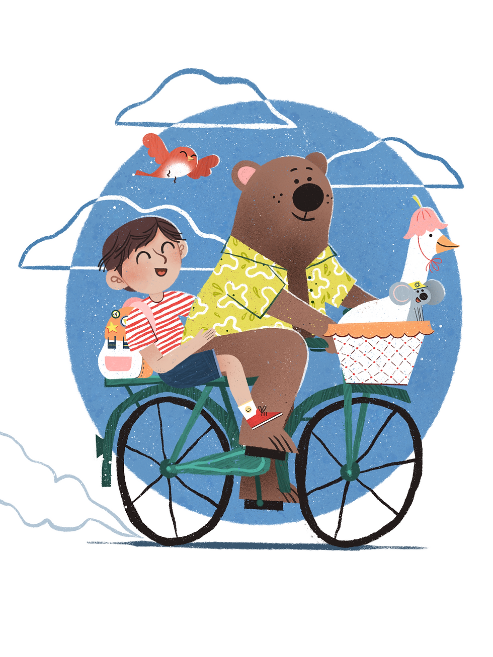 Bear and his friends