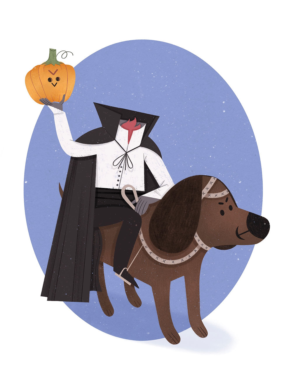 Personal Halloween-themed Illustrations