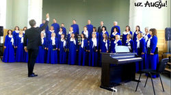 Talsu apriņķa koru skates koncerts.