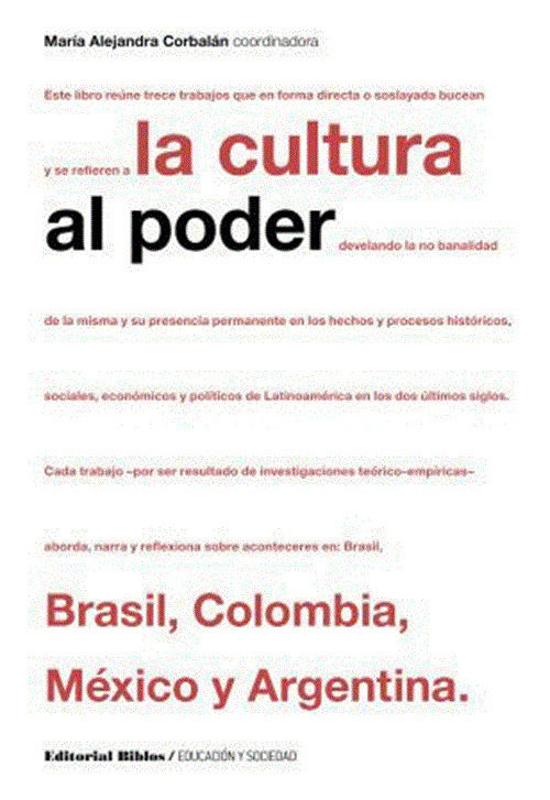 La cultura poder: Brasil, Colombia, México y Argentina