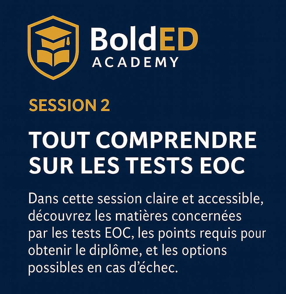 Tout Comprendre sur les Tests EOC : Clés pour la Réussite de Votre Enfant