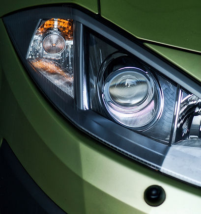 Renault Megane III, headlight