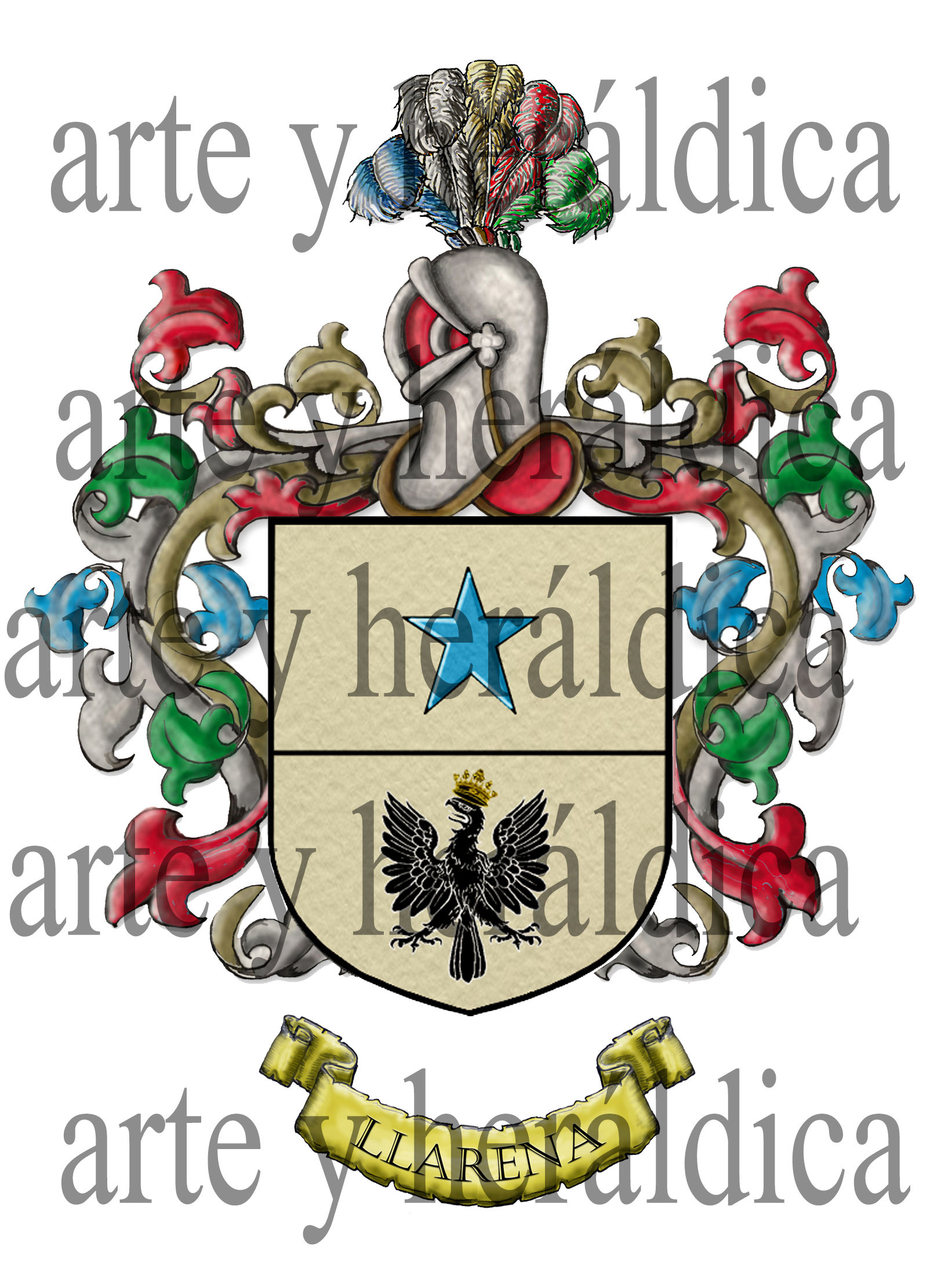 Llarena escudo heráldico