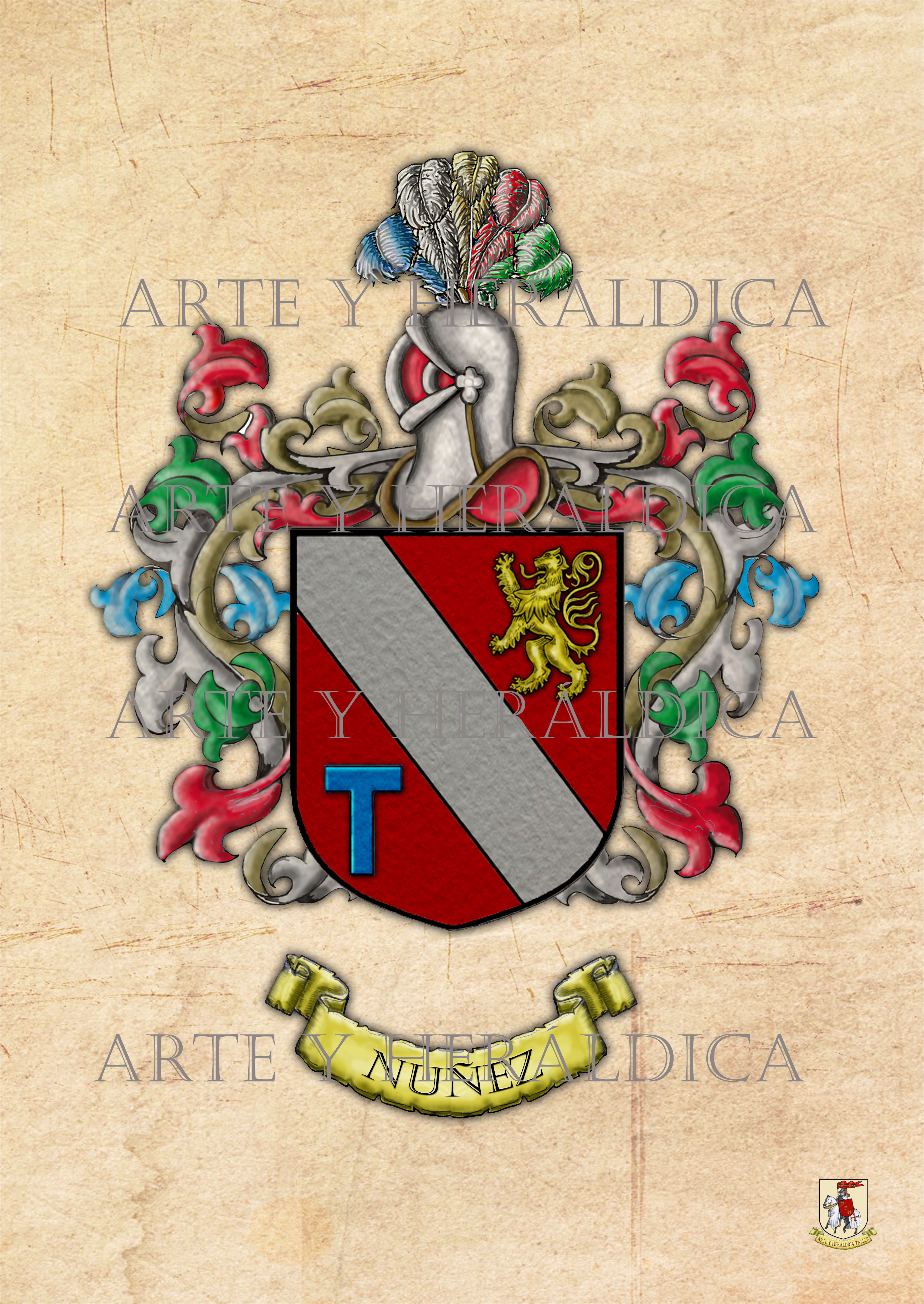escudo del apellido Nuñez