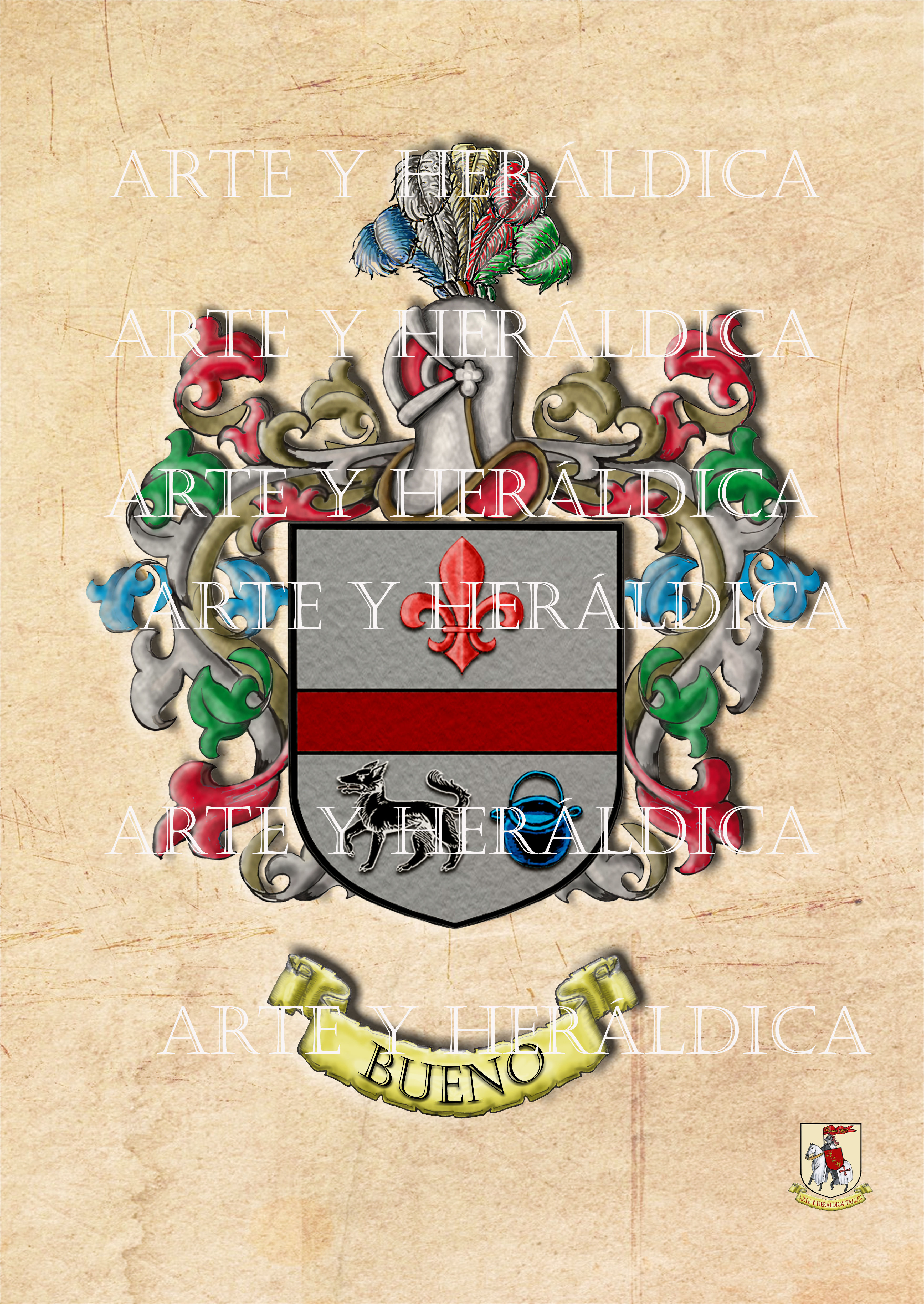 escudo del apellido Bueno