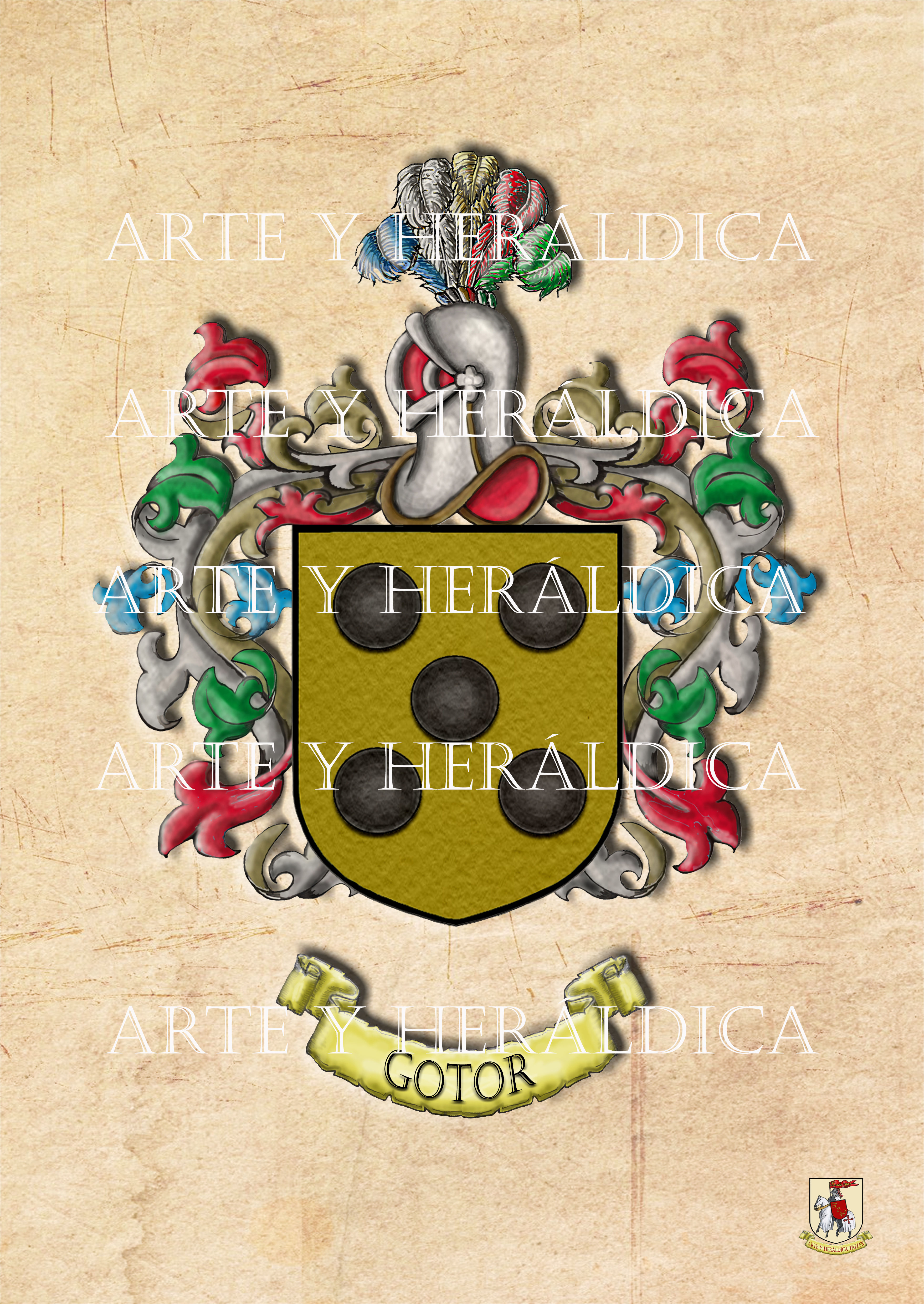 escudo del apellido Gotor