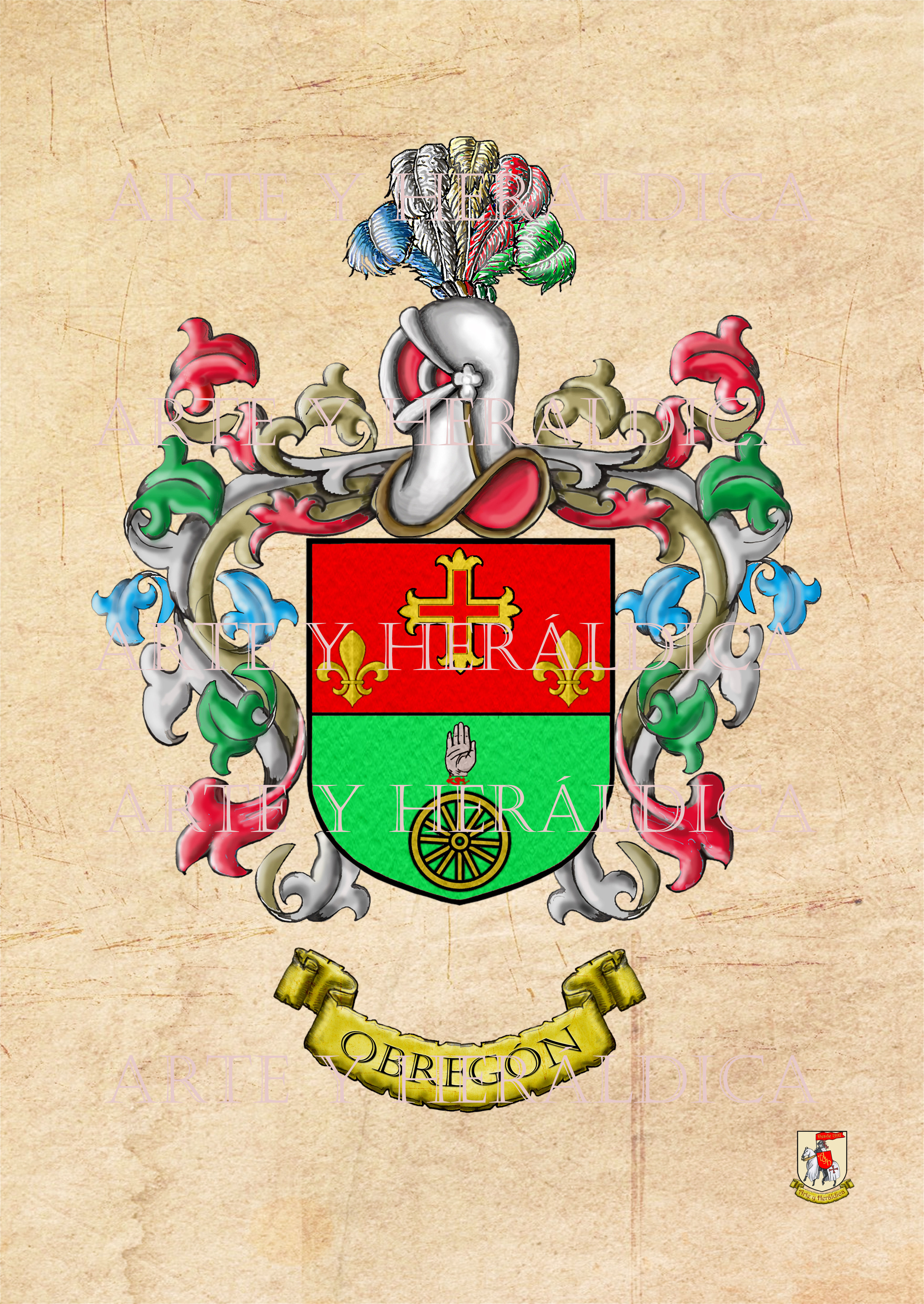 Obregón escudo vintage en PDF