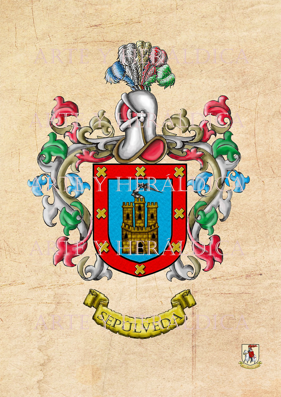 Sepúlveda escudo vintage PDF