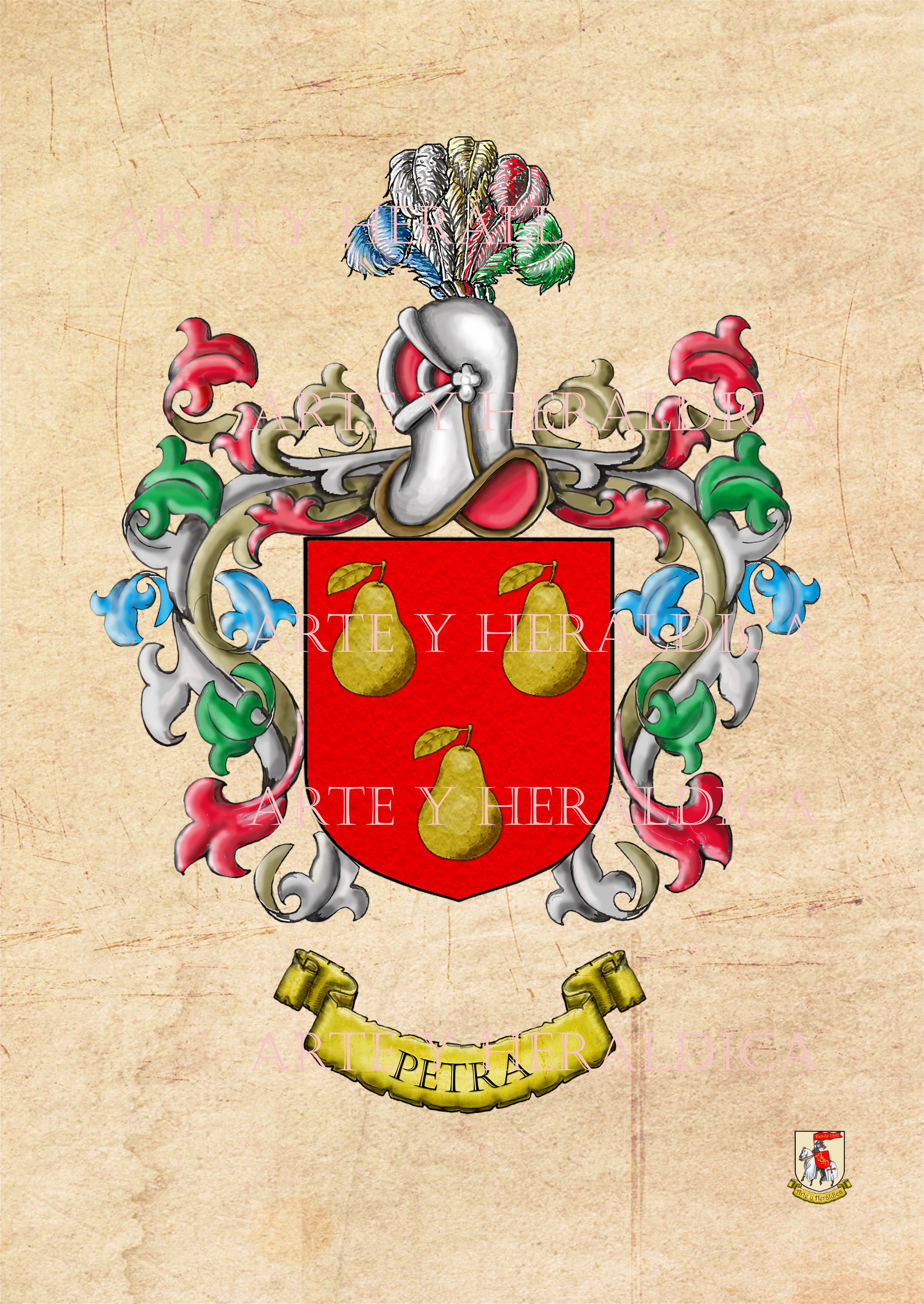 escudo del apellido Petra