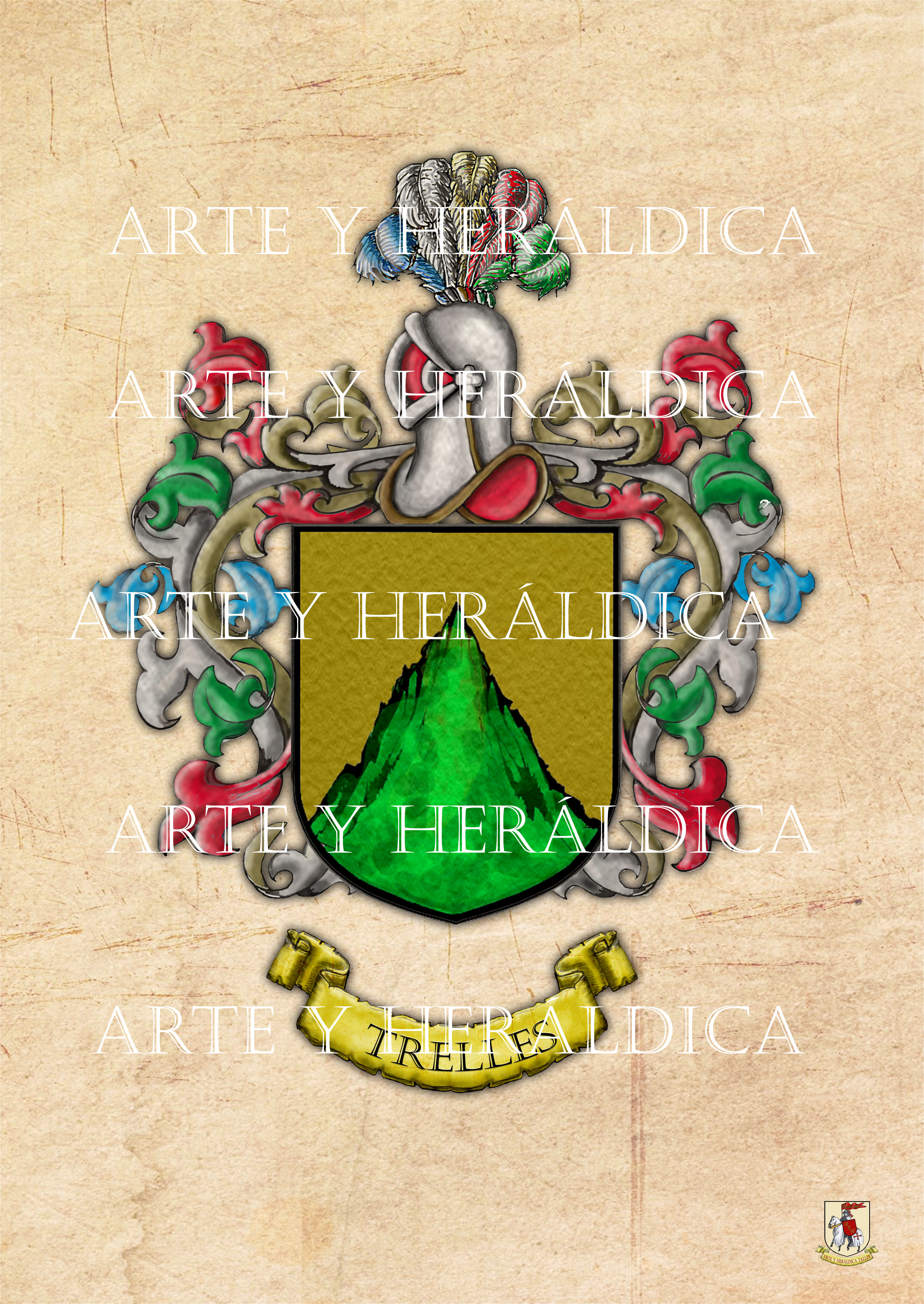 escudo del apellido Trelles