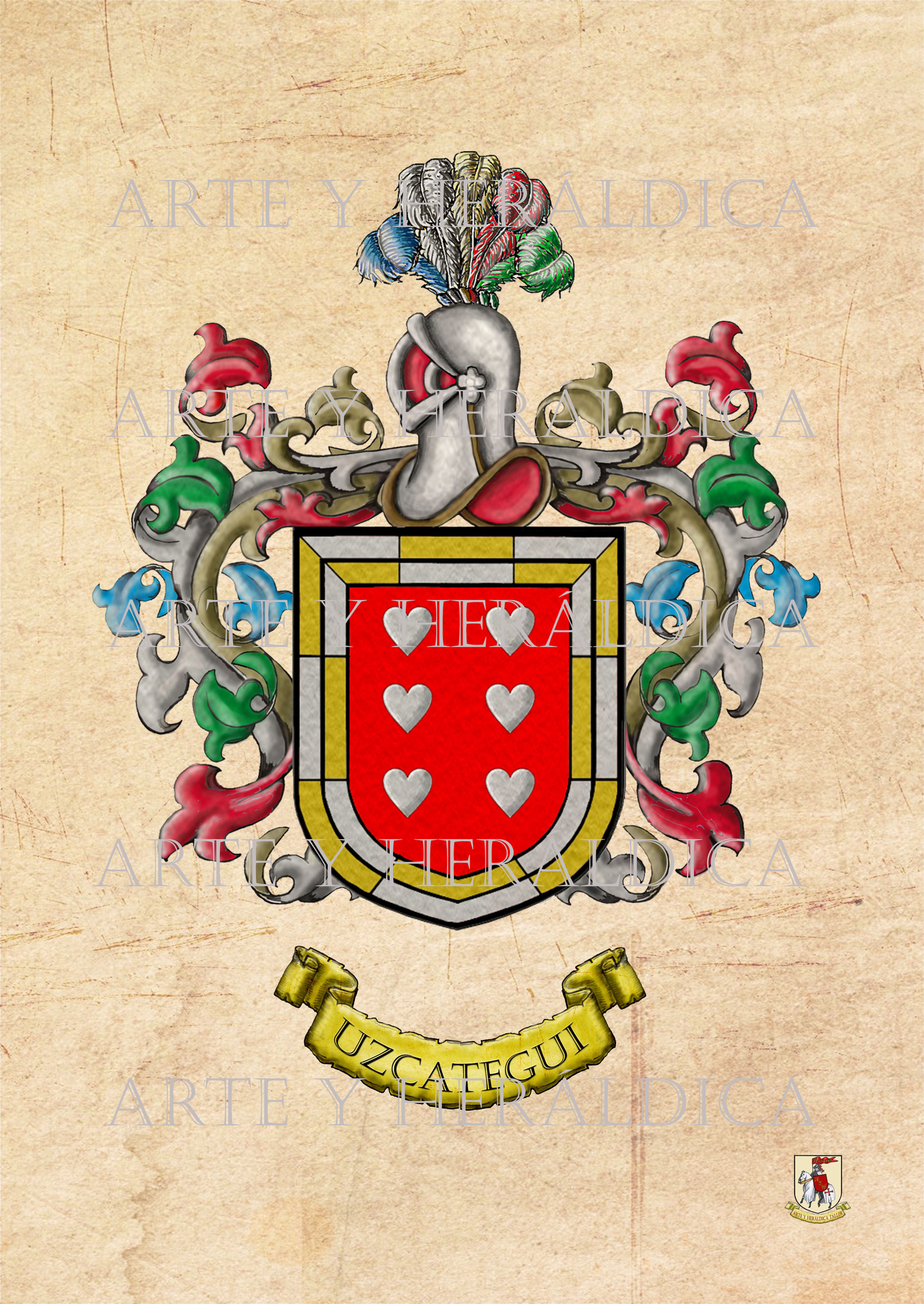 Uzcategui escudo vintage en PDF