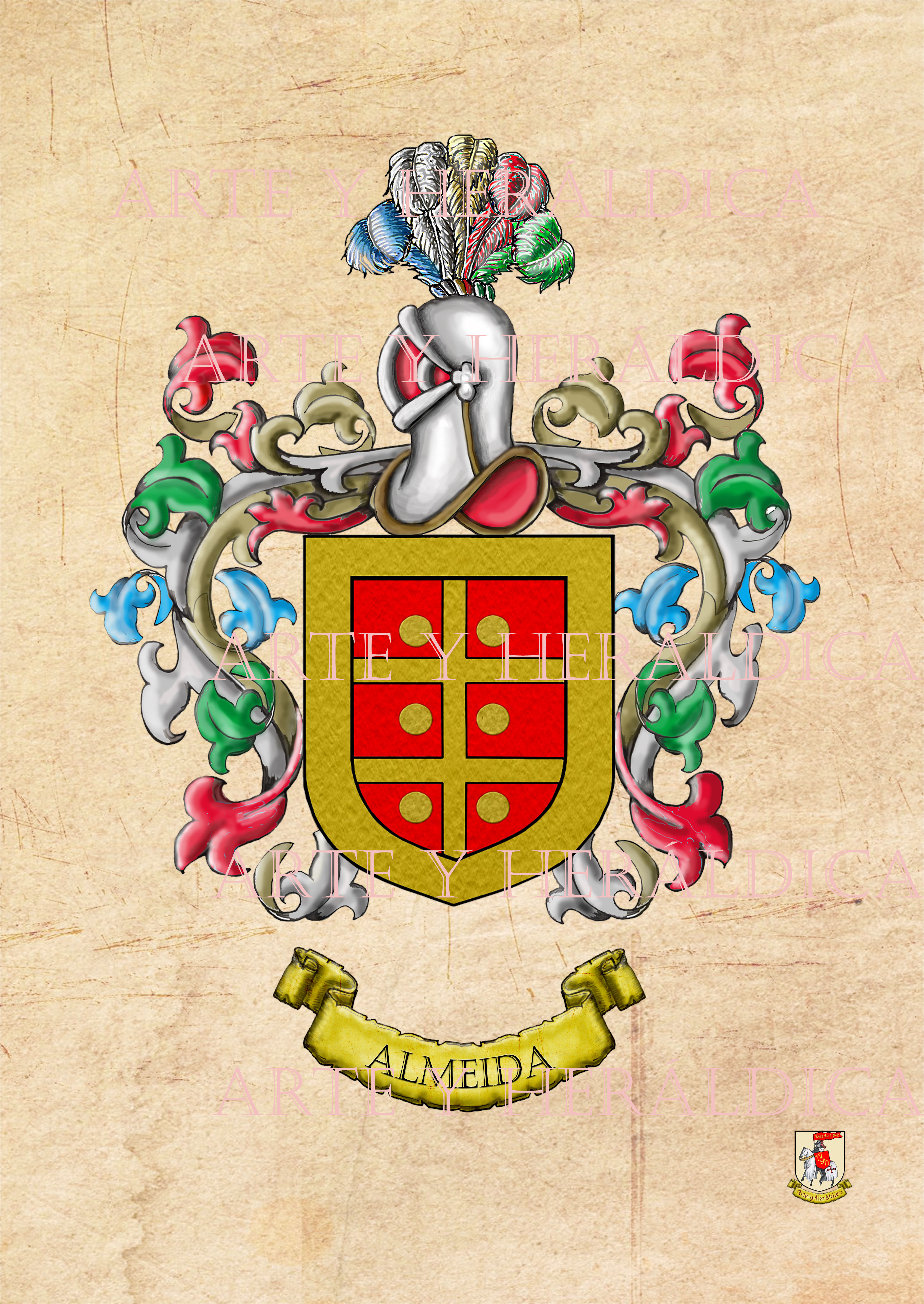 escudo del apellido Almeida