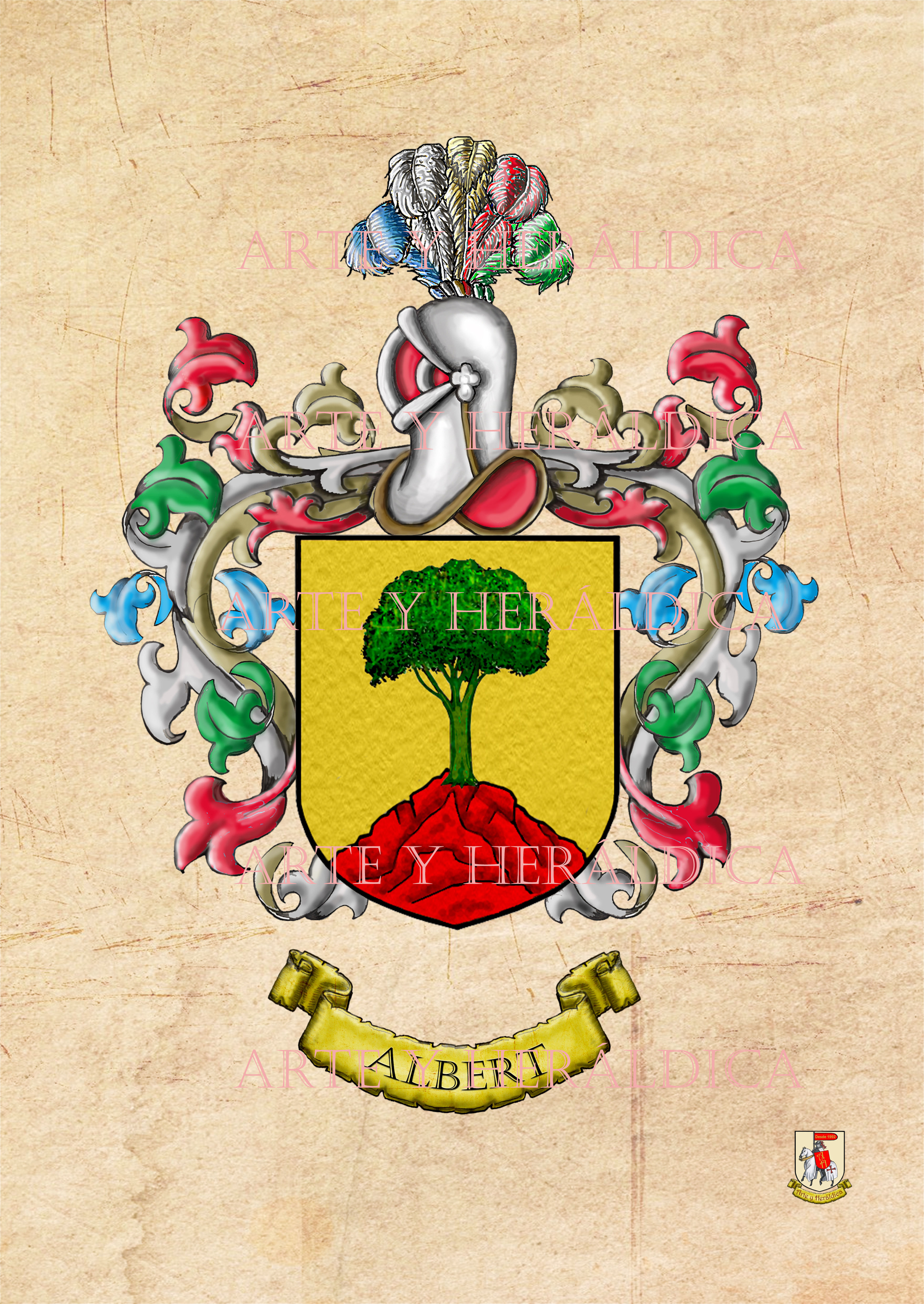 escudo del apellido Albert