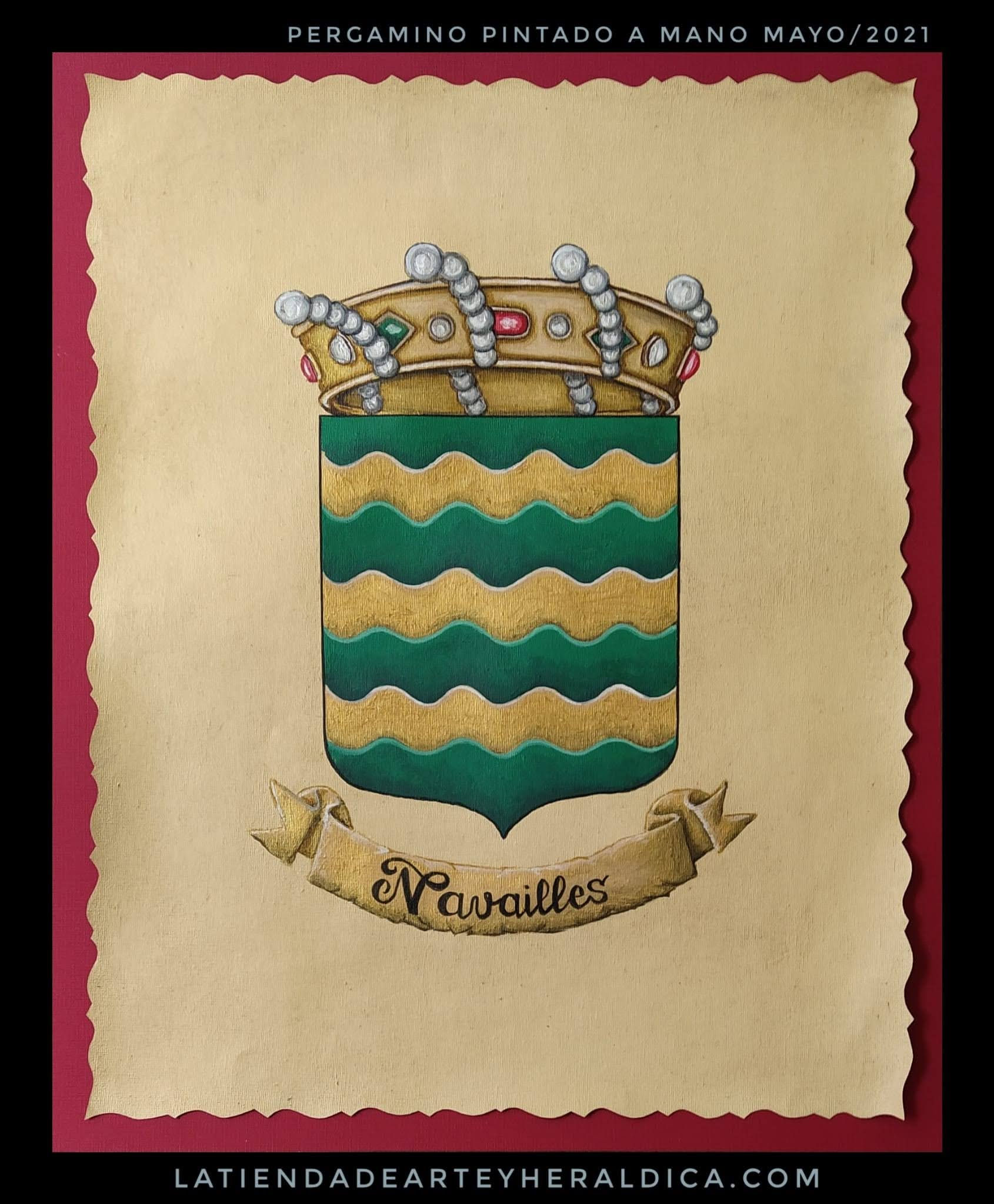 Escudo pintado a mano modelo 9