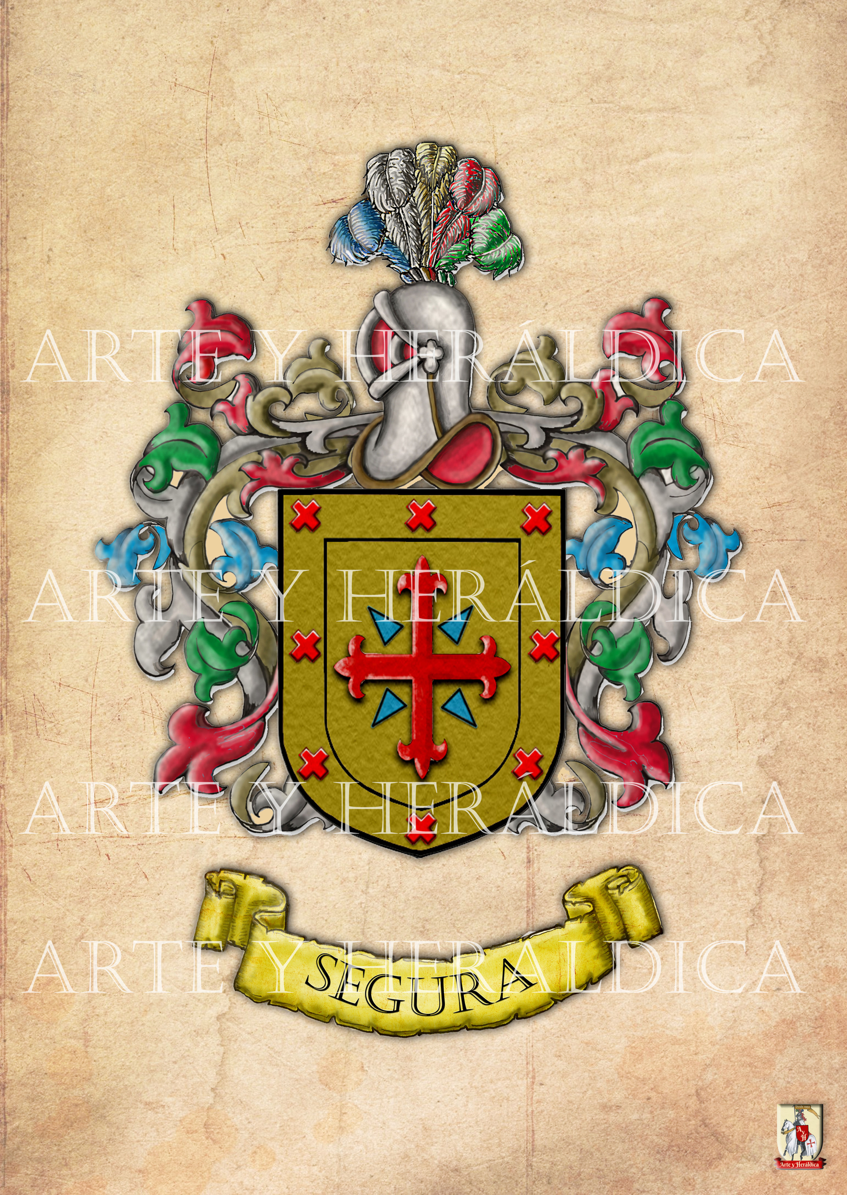 escudo del apellido Segura