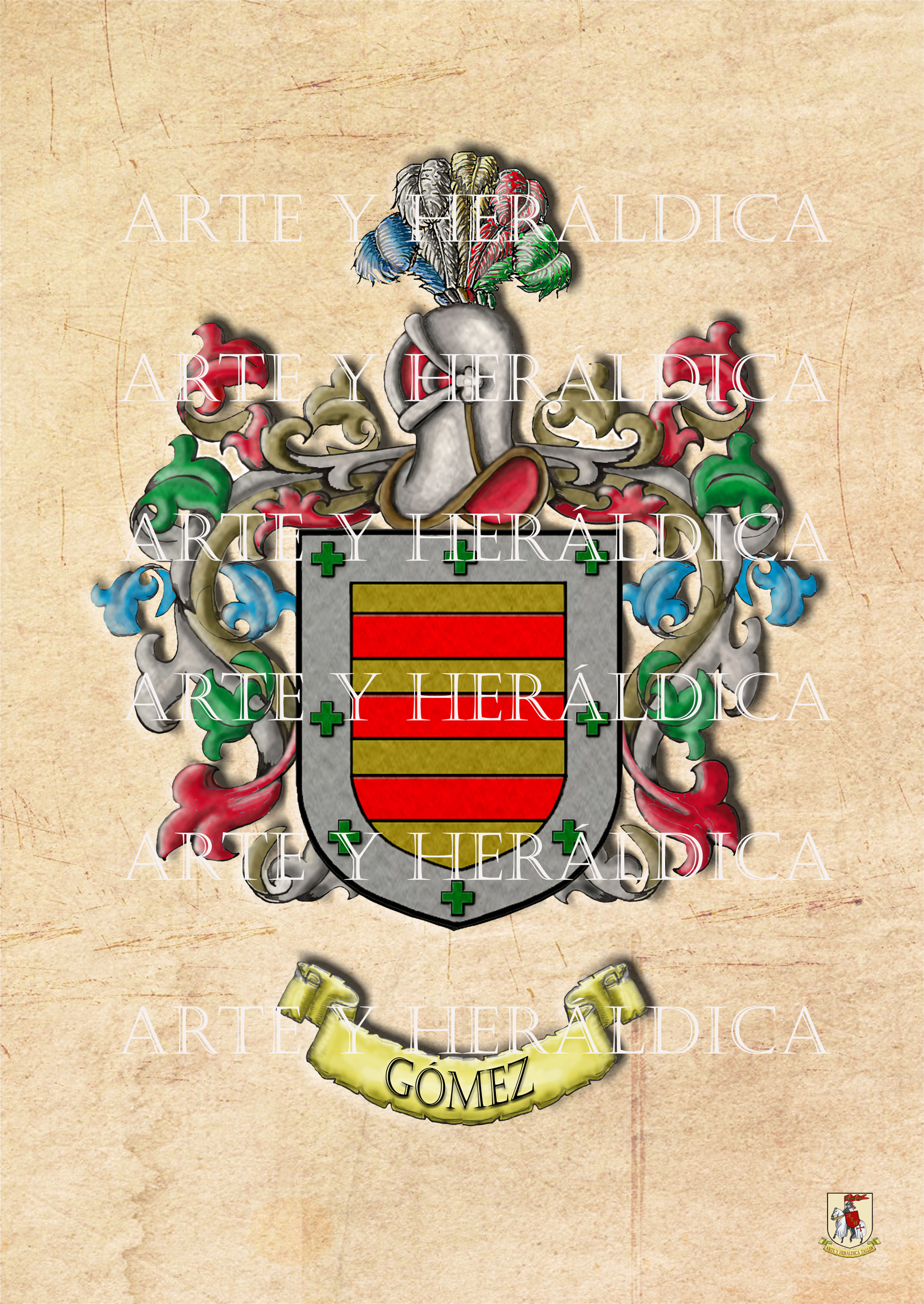 escudo del apellido Gomez