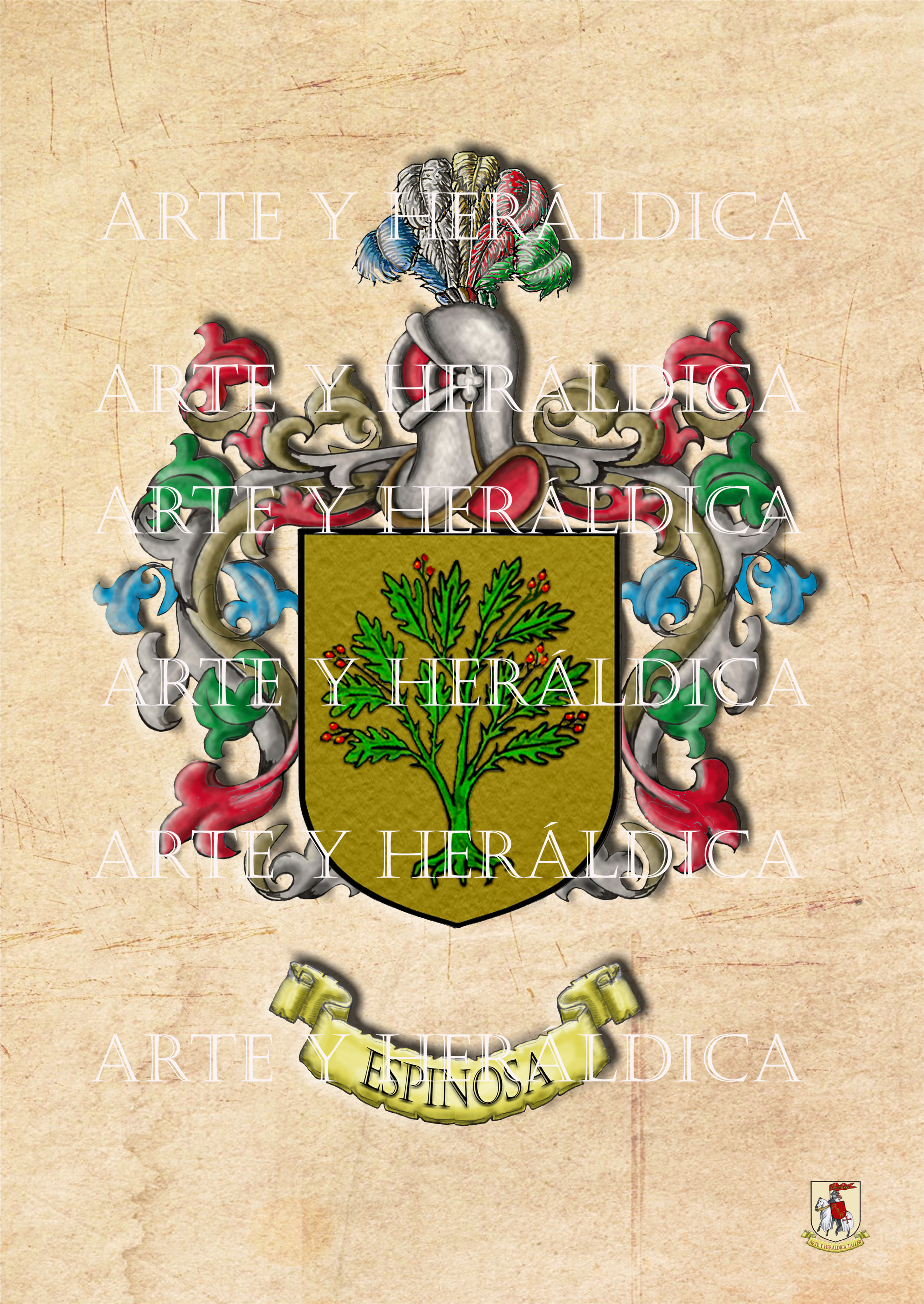 escudo del apellido Espinosa