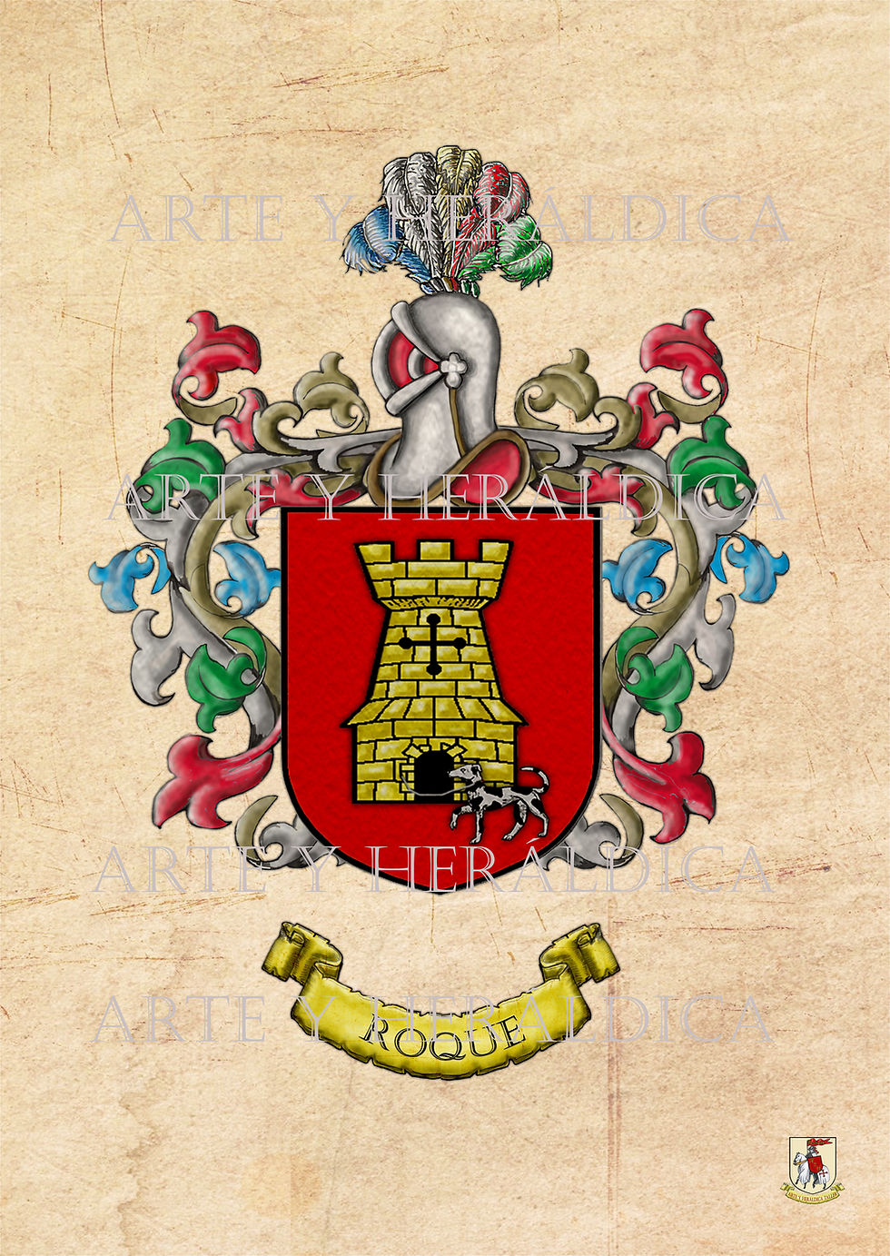 Roque escudo vintage PDF