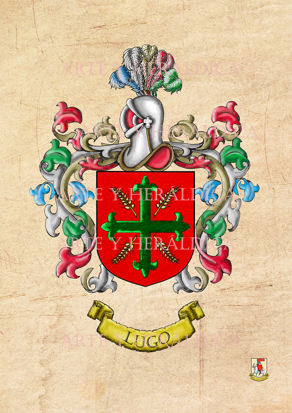 Lugo escudo del apellido