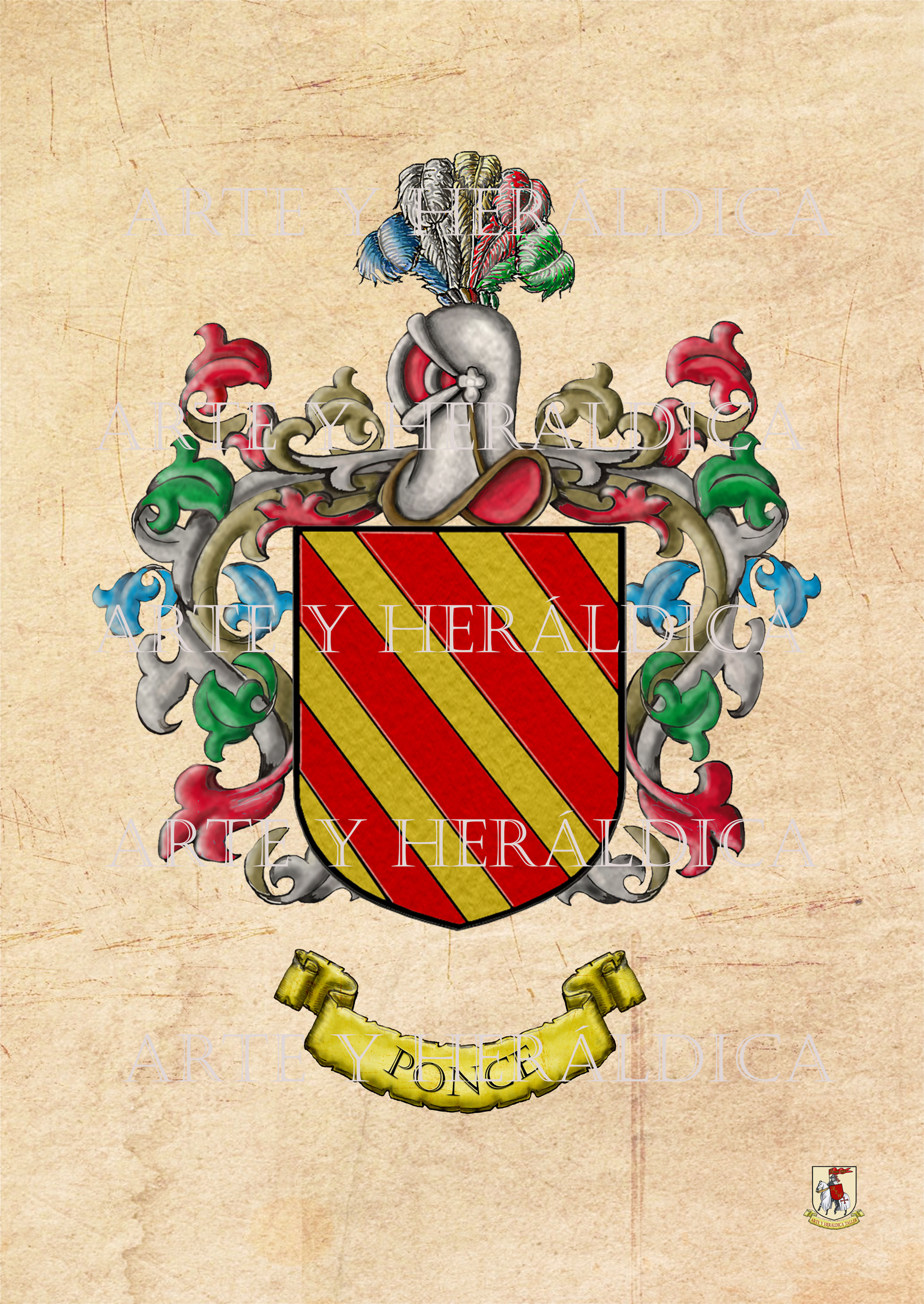 Ponce escudo vintage en PDF